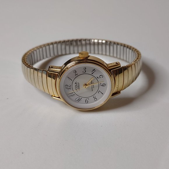 6 Inch Acqua Indiglo Stretch Watch With White Dial - Picture 10 of 13